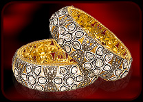 Rosecut Diamond Bangles 
