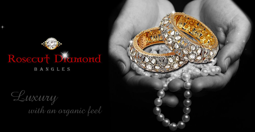 Rosecut Diamond Bangles